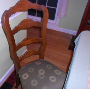 The empty chair at Alice's table