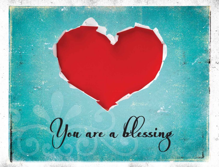 You are a blessing