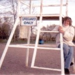 julie and lifeguard chair001