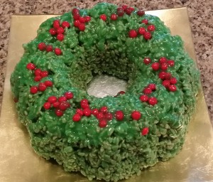 Julie Saffrin's Christmas Wreath | https://juliesaffrin.com