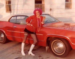 On my way to Kathy Heckendorf's Halloween Party, circa 1978 | https://juliesaffrin.com