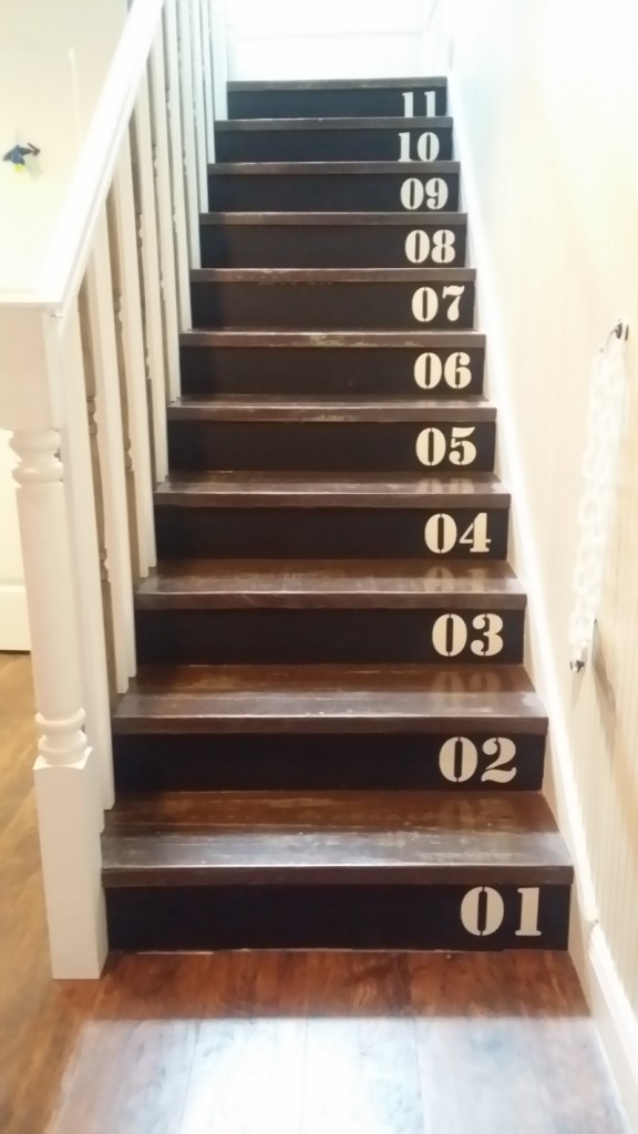 Numbered Stairway