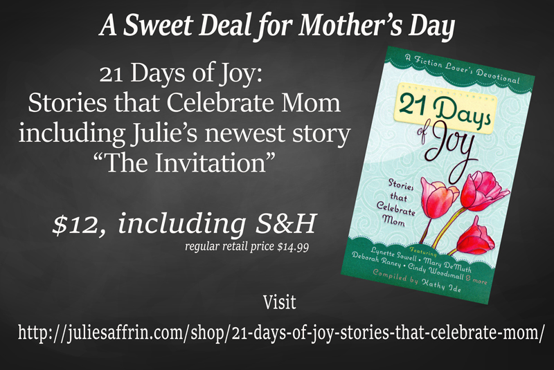 https://juliesaffrin.com/shop/21-days-of-joy-stories-that-celebrate-mom/