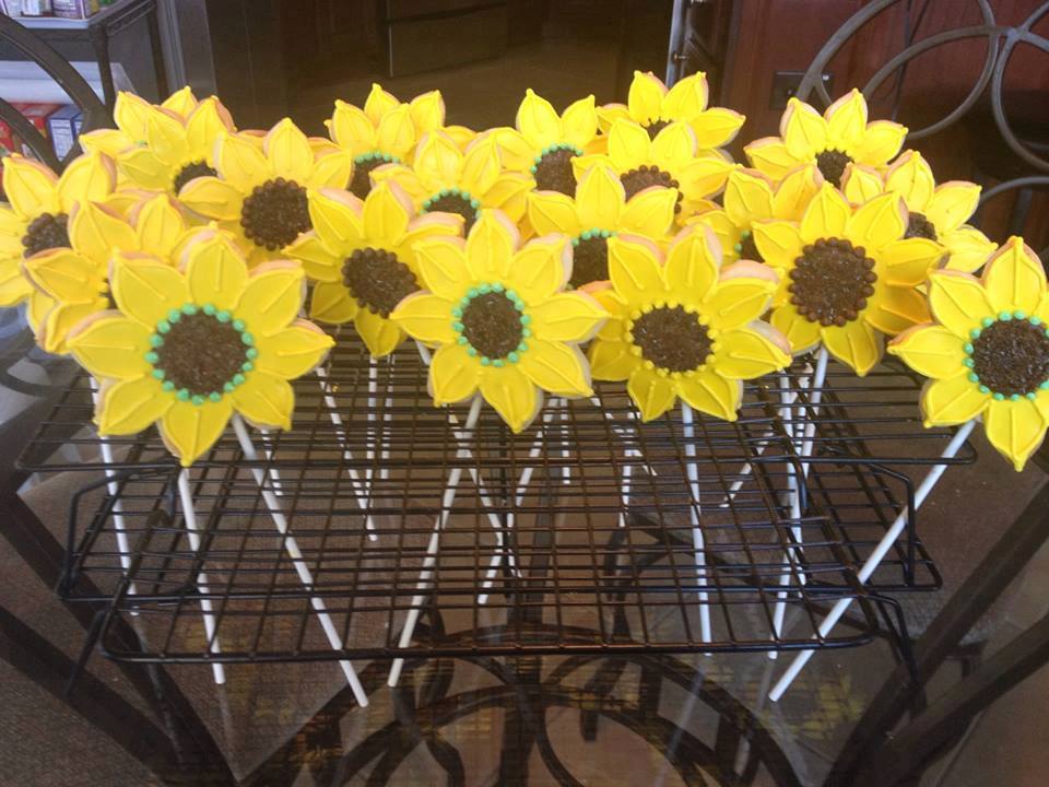 Sunflowers made by Janice Thompson