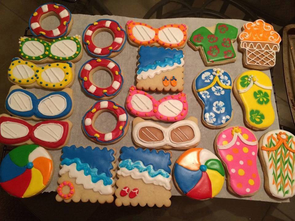 Summertime Cookies by Janice Thompson