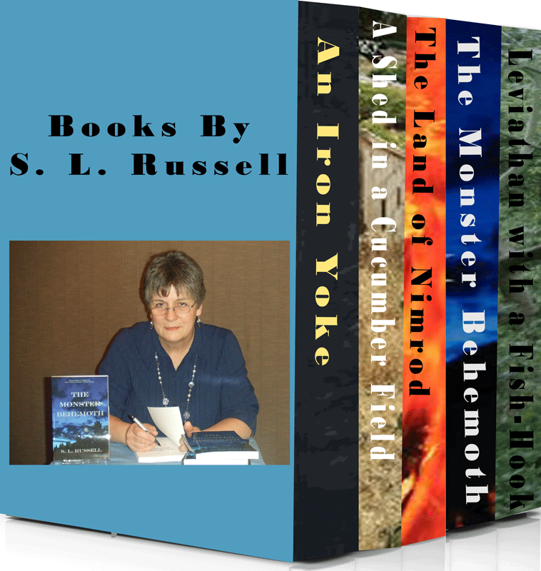 Books by British Christian Author Sue Russell (writing as S. L. Russell)