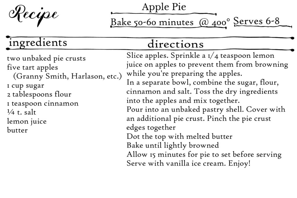 Apple Pie Recipe | https://juliesaffrin.com