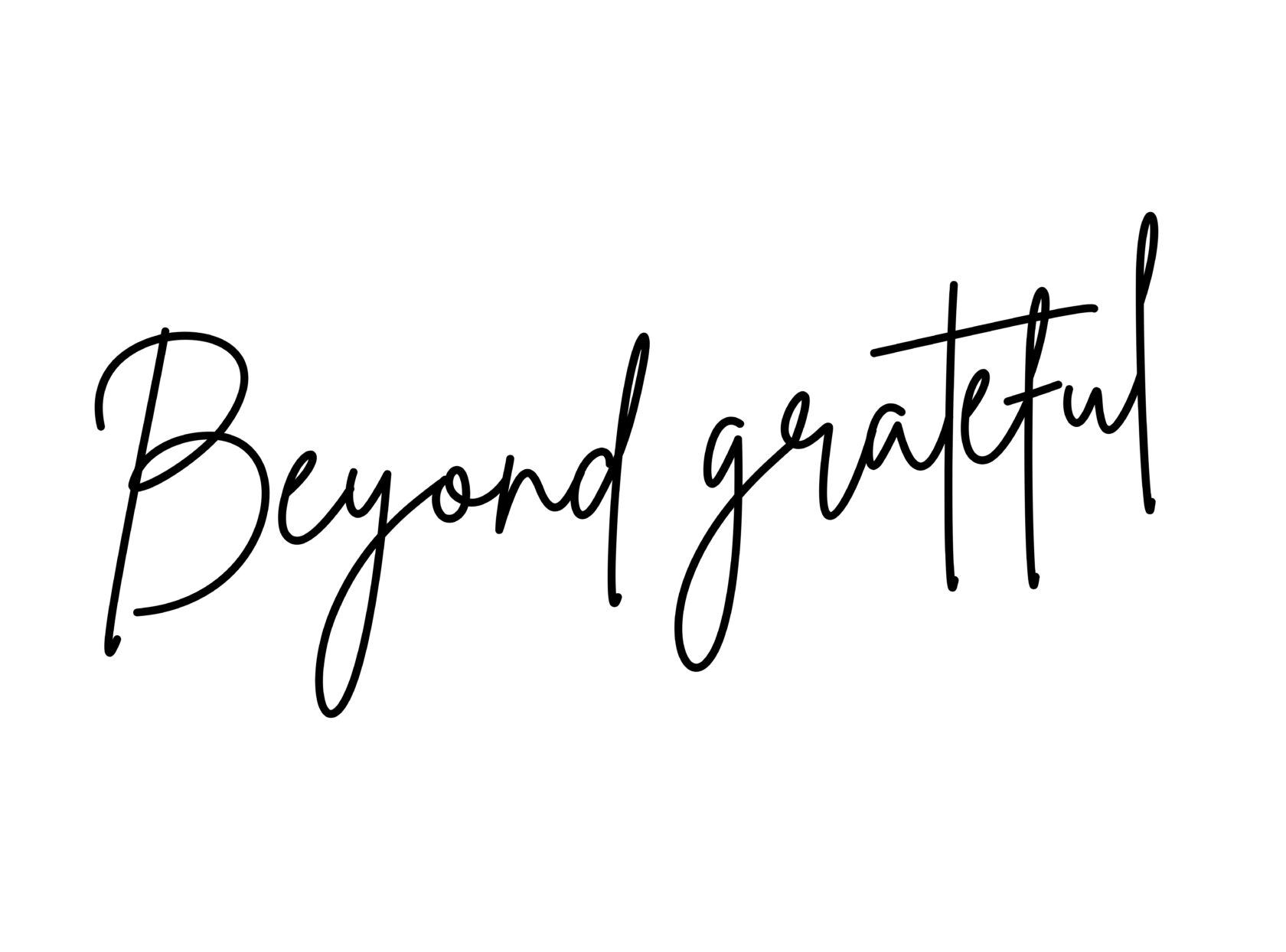 beyond grateful banner for blog post
