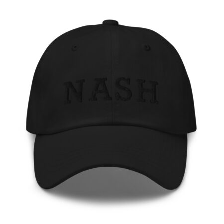 Nash Black Baseball Hat