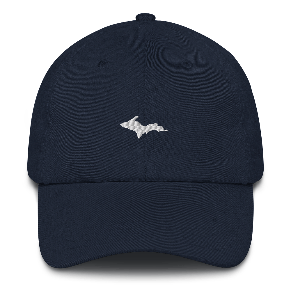 Upper Peninsula Hat in Navy with White UP