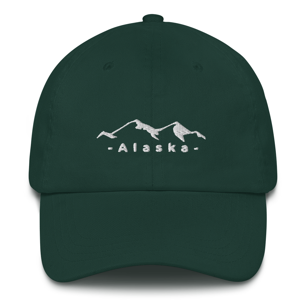 Alaska Hat Spruce Denali with Upper and lowercase letters