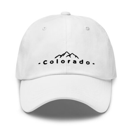 Colorado Baseball Hat in White