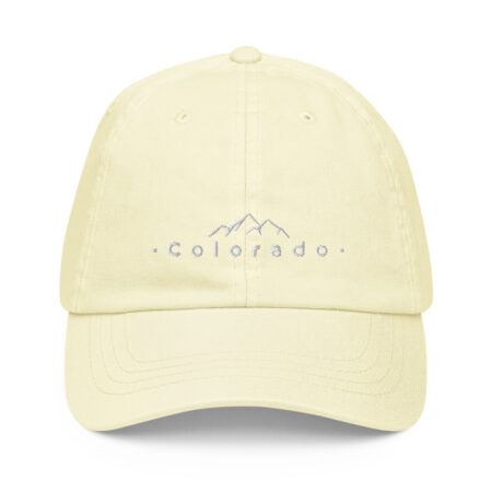 Colorado Baseball Hat in Pastel Colors