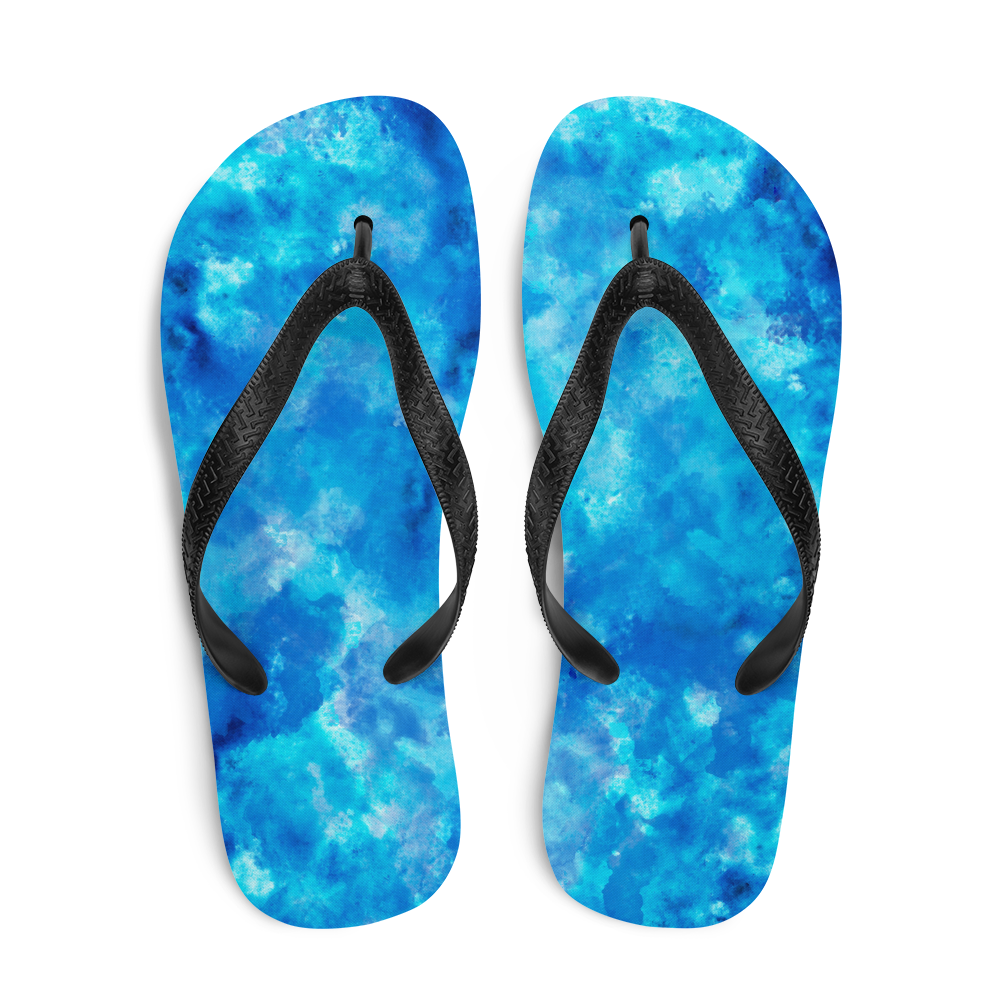 Water Themed Sandals facing top