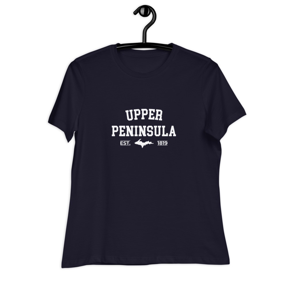 Upper Peninsula Navy Tee Shirt