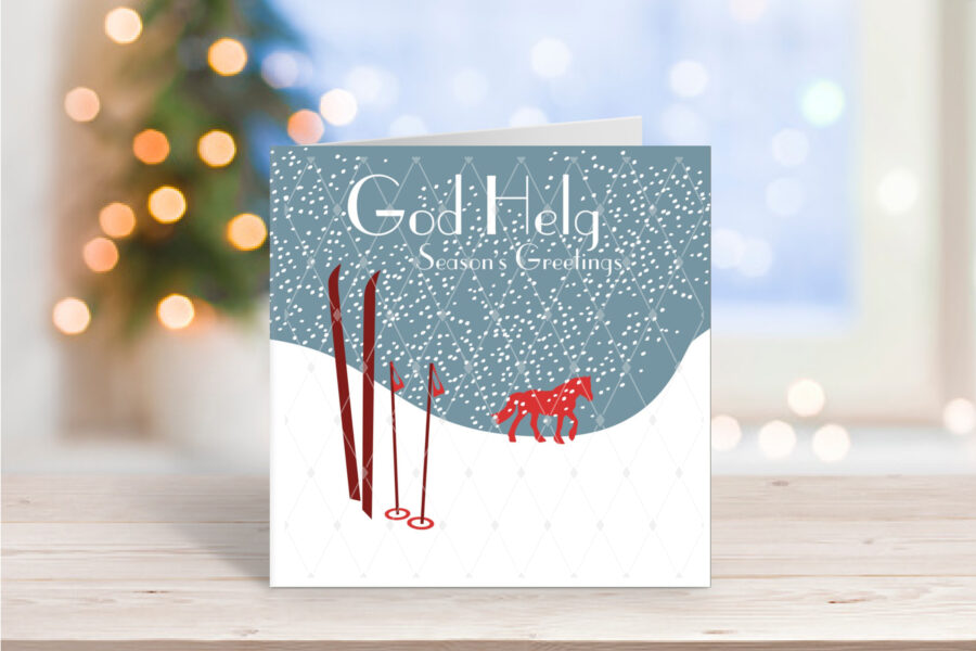 god helg Swedish Christmas Card